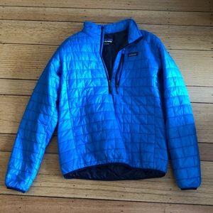 Patagonia micro puff quarter zip pullover
